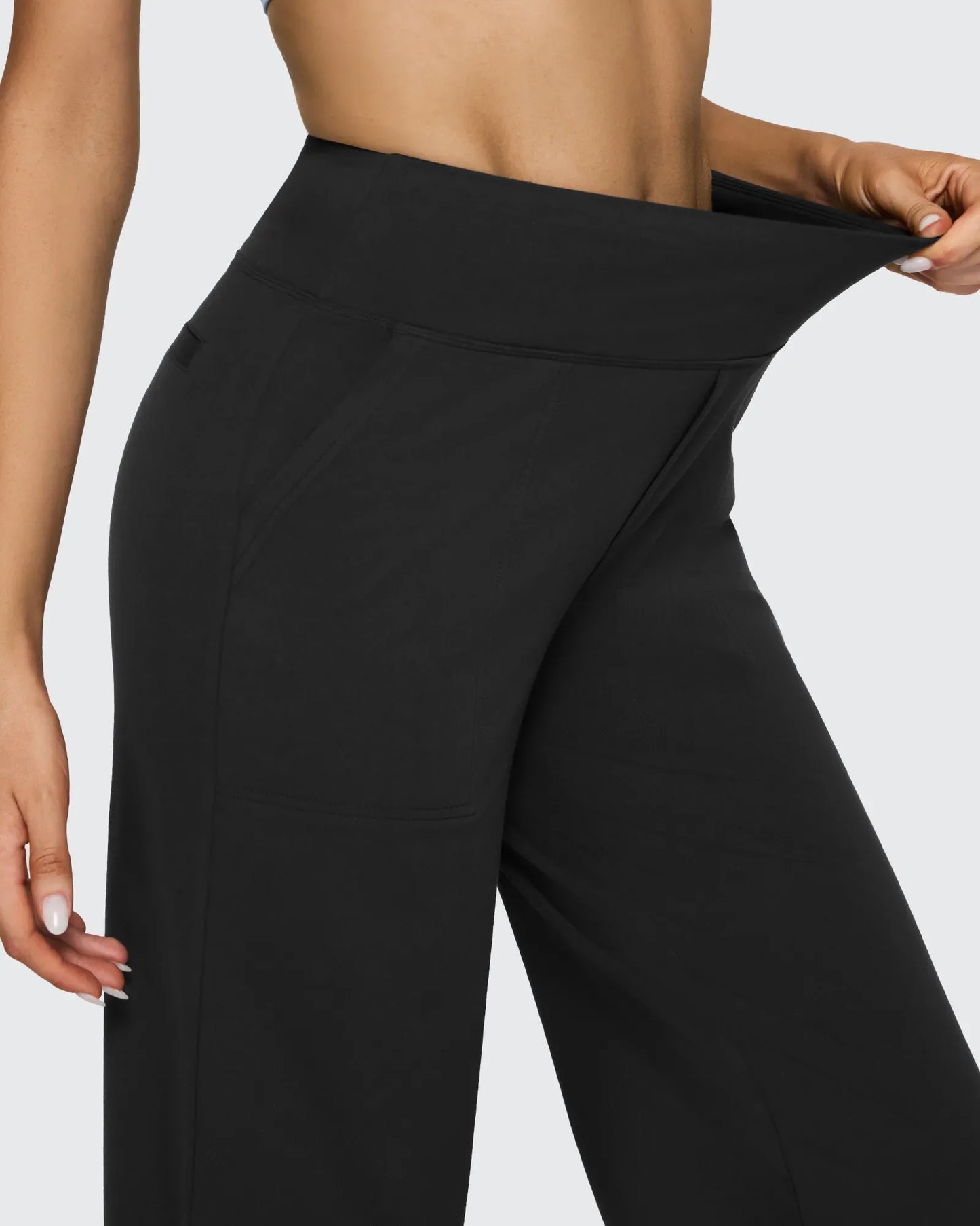 Pantalón Ejecutivo Cintura Alta Stretch