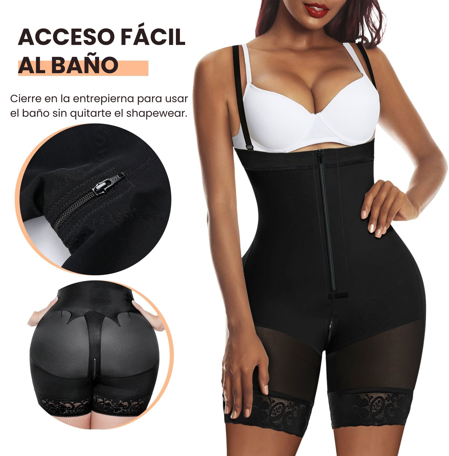 Body Moldeador Integral con Control y Realce