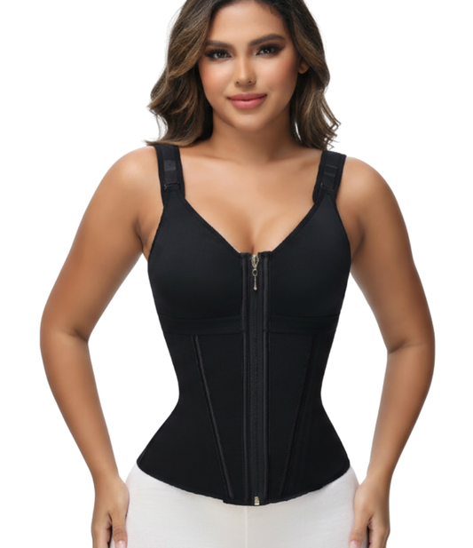 Corset Látex Varillas Cierre Frontal