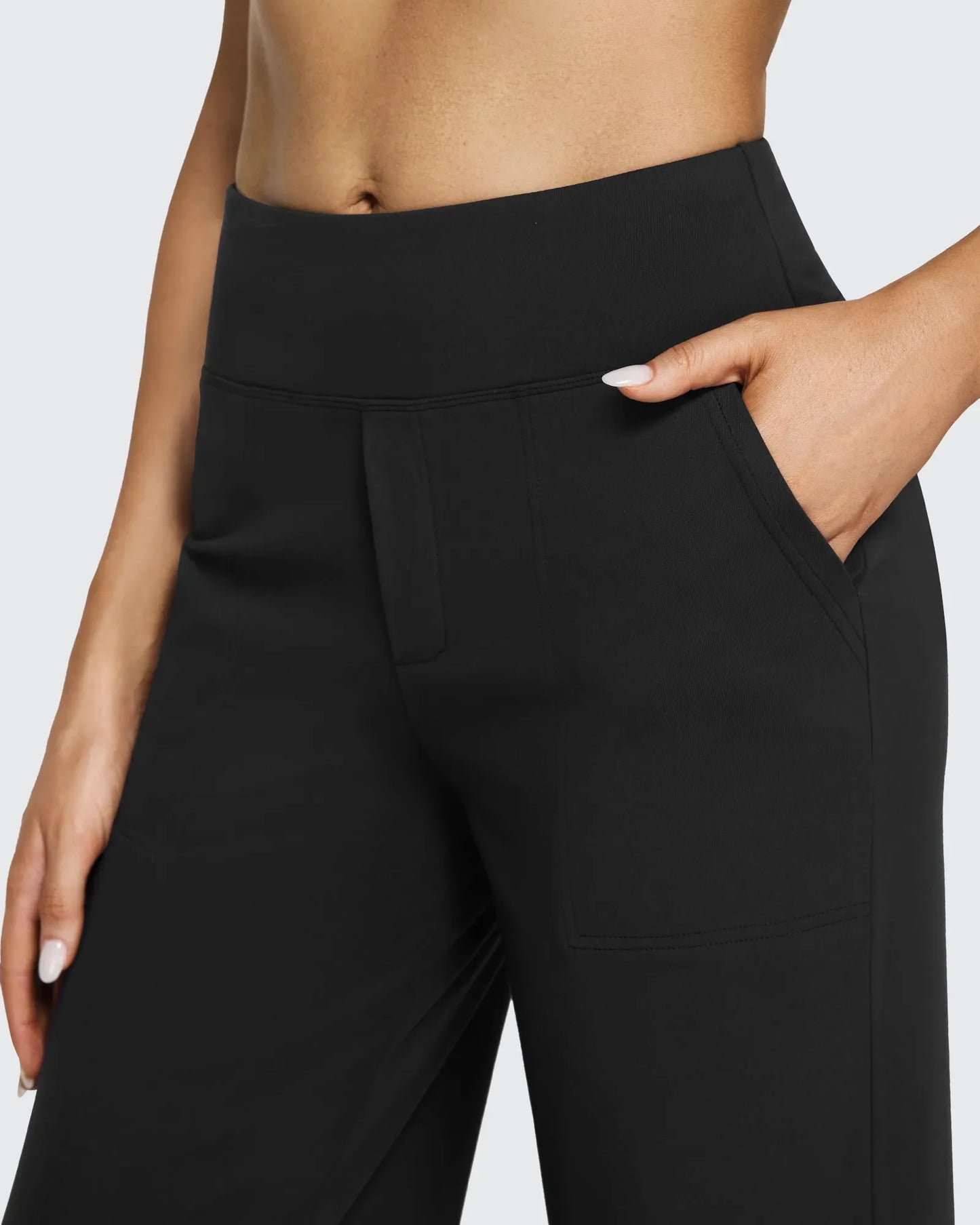 Pantalón Ejecutivo Cintura Alta Stretch