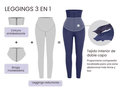 Leggings Moldeadores Cintura Alta Lift