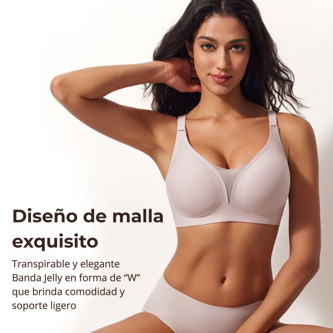 Sujetador LaceBloom de Encaje con Realce Natural
