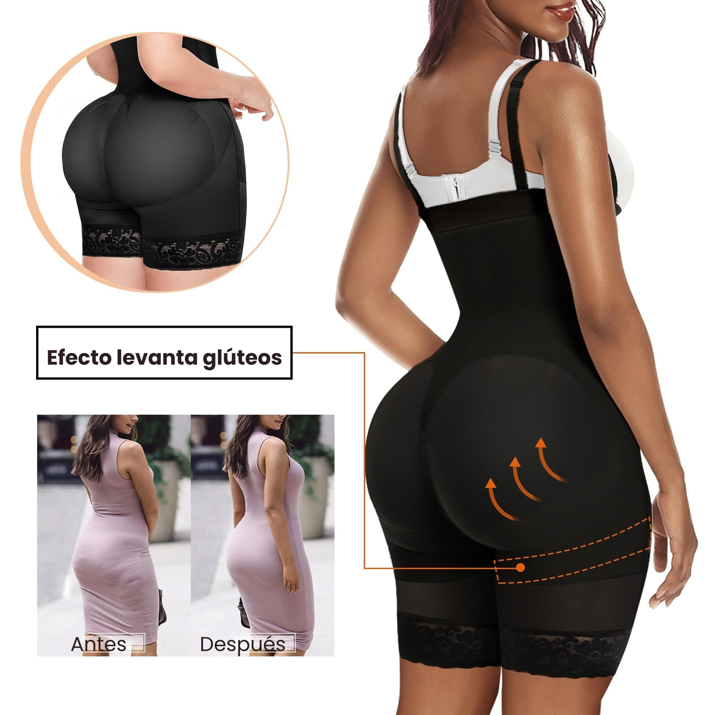 Body Moldeador Integral con Control y Realce
