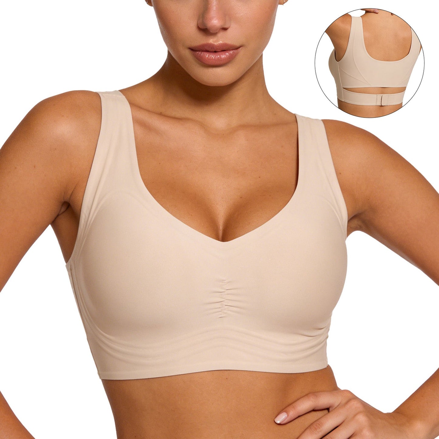 Brasier PureEase V Sin Costuras