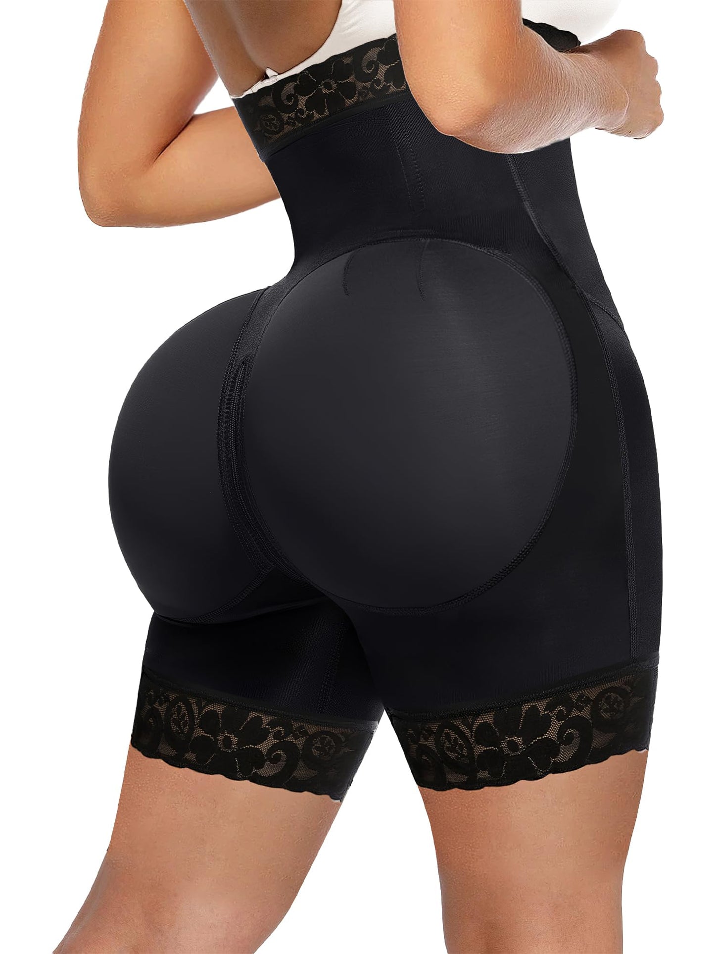ZipEase High Waist Shaping Shorts