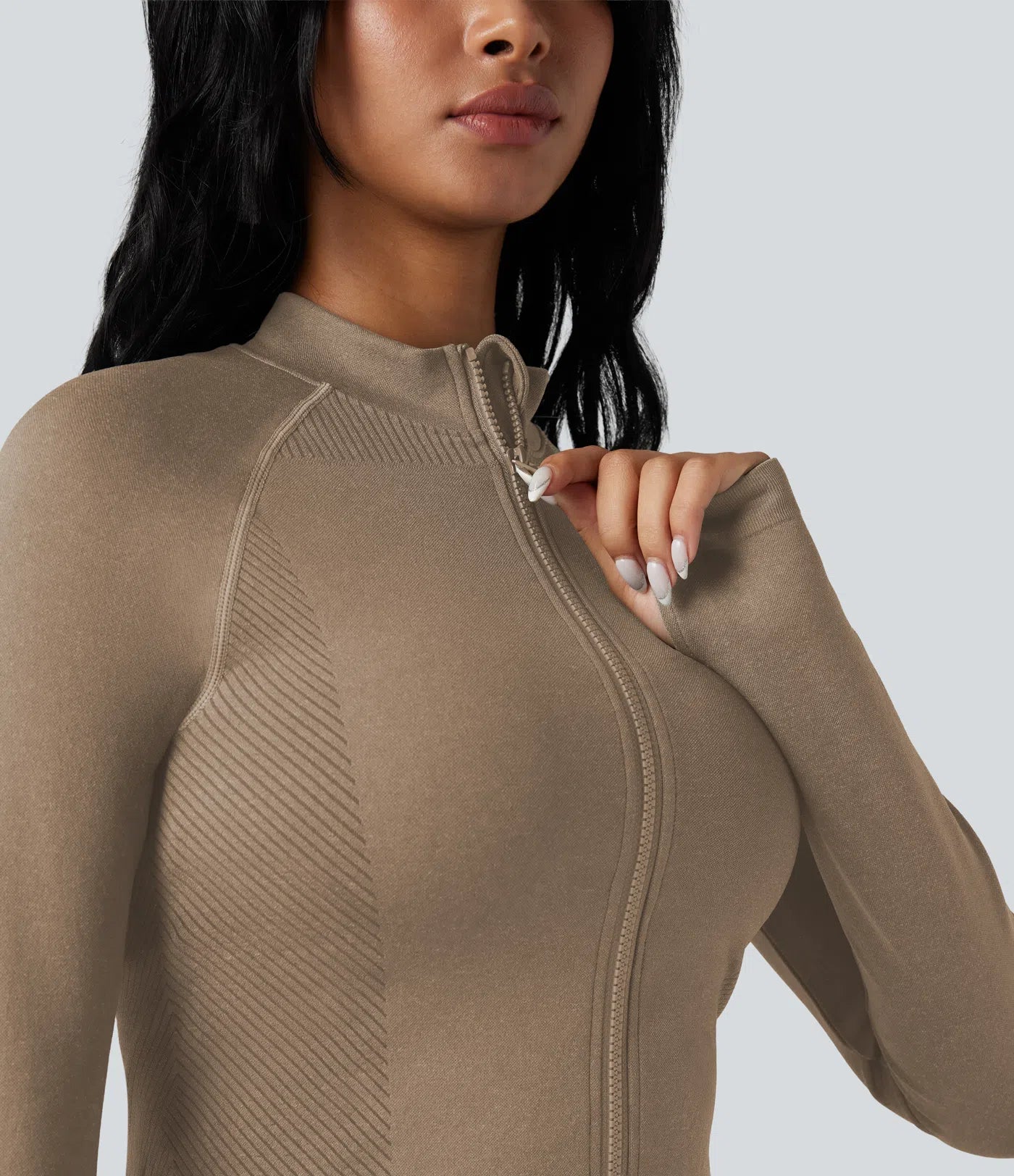Chaqueta Yoga Seamless Flow Zip