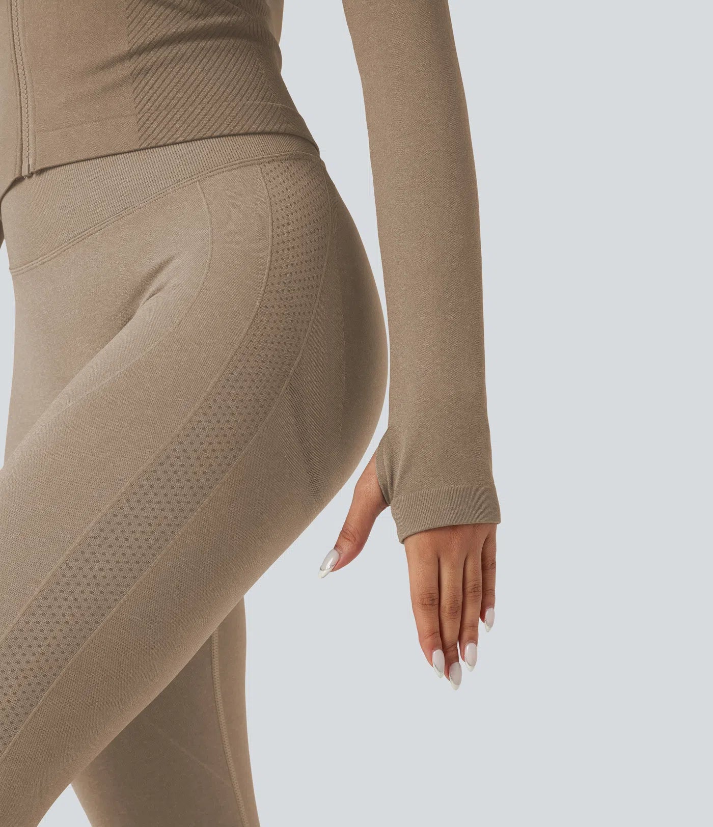 Chaqueta Yoga Seamless Flow Zip