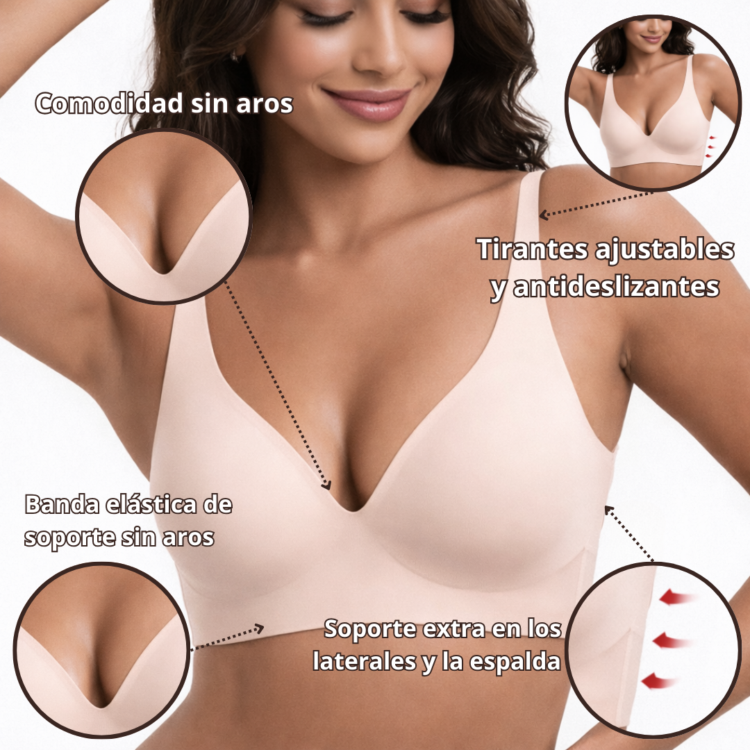 Brasier JellyLift™ sin varillas con efecto moldeador