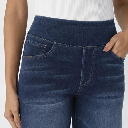 Jeans Flex Tiro Medio Wide