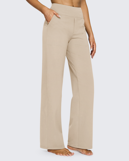 G4Free - EverGoing Loose High-Waist Business Casual Pants -GF23J172AF-XS-GF23J172AA-S-GF23J172AB-M-GF23J172AC-L-GF23J172AD-XL